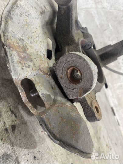 Кулак поворотный передний левый lifan Solano