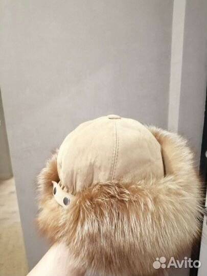 Шапка зимняя с мехом