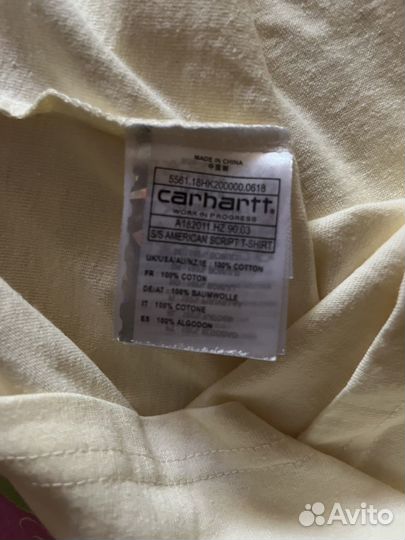 Футболка carhartt wip