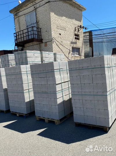 Пеплоблок М35 390х190х190