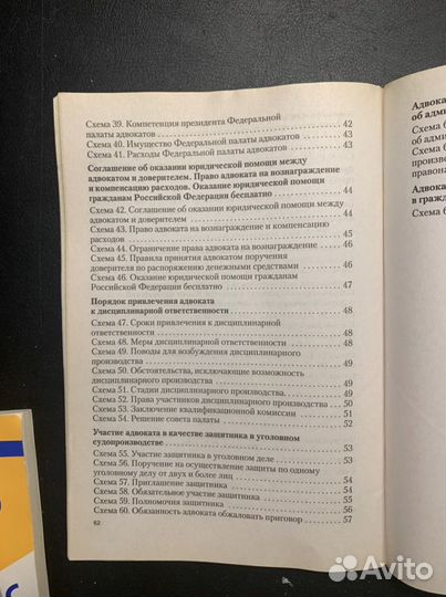 Адвокатура России в схемах А.М. Дмитриев