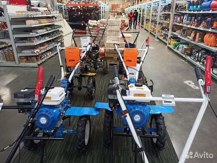 Мотоблок мт-13, 13 л.с. Атомото