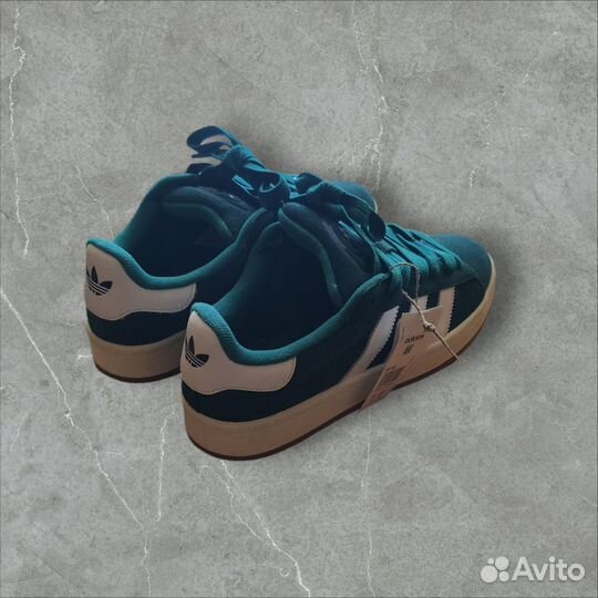 Кроссовки Campus 00s Dark Green White