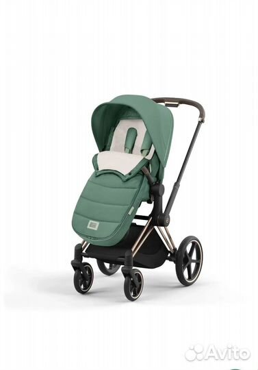 Cybex footmuff чехол накидка green