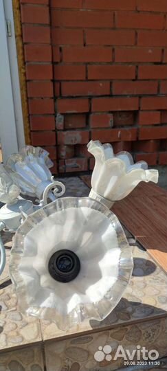 Люстра потолочная бу