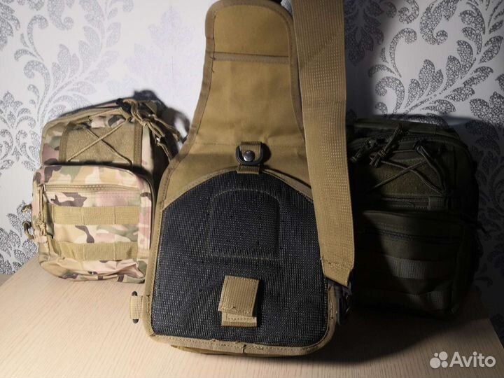 Сумка плечевая тактическая