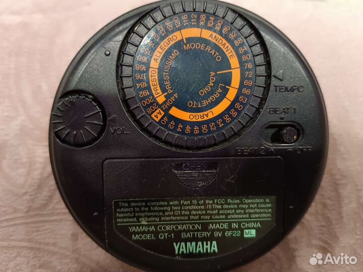 Метроном yamaha
