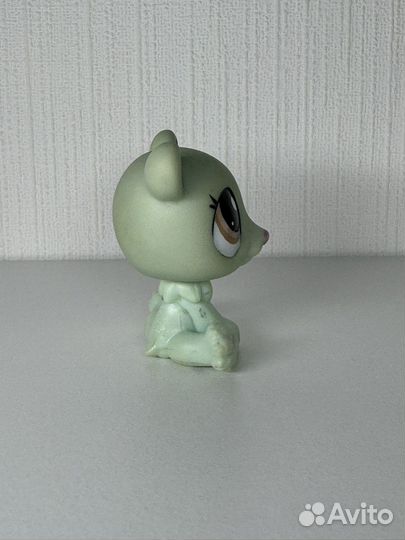 Littlest pet shop #2010 медведь lps лпс