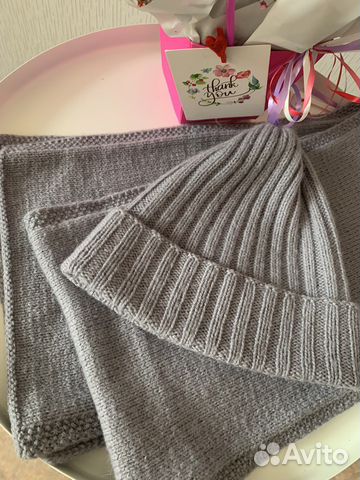 Шапка шарф комплект зима