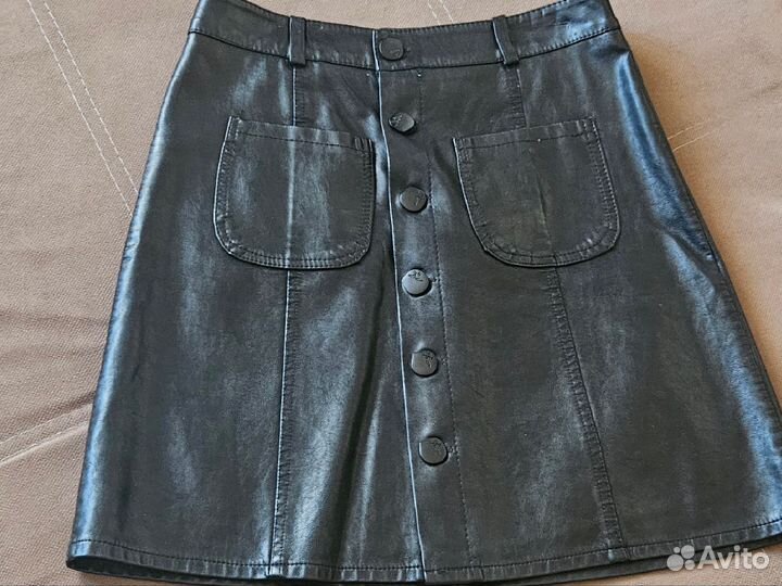 Юбка под кожу 40-42
