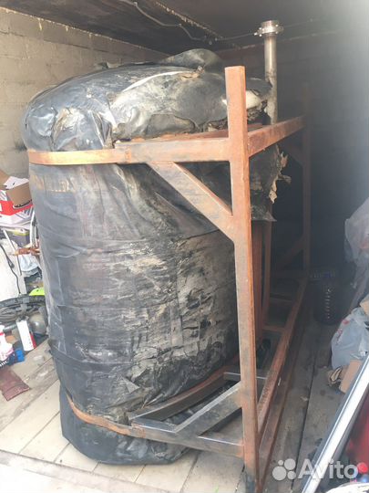 Алюминиевая бочка