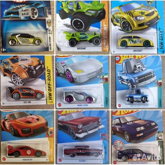 Hot wheels 5+1(подарок)