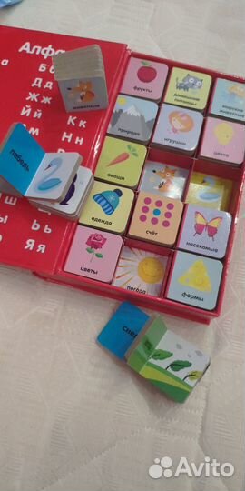 Книга-кубики Мои первые слова