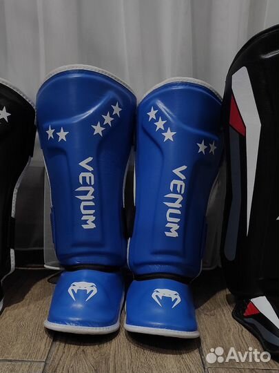Защита голени щитки venum кожа