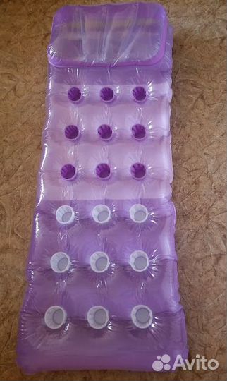 Надувной водный матрац