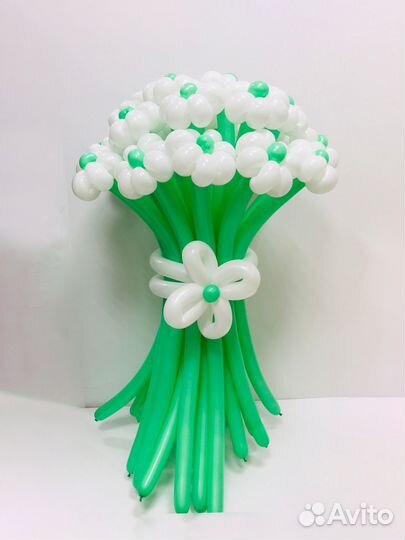 Цветы из воздушных шаров