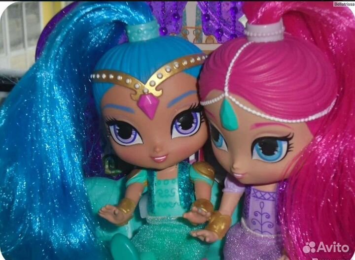 Шиммер и Шайн с питомцами.Shimmer and Shine