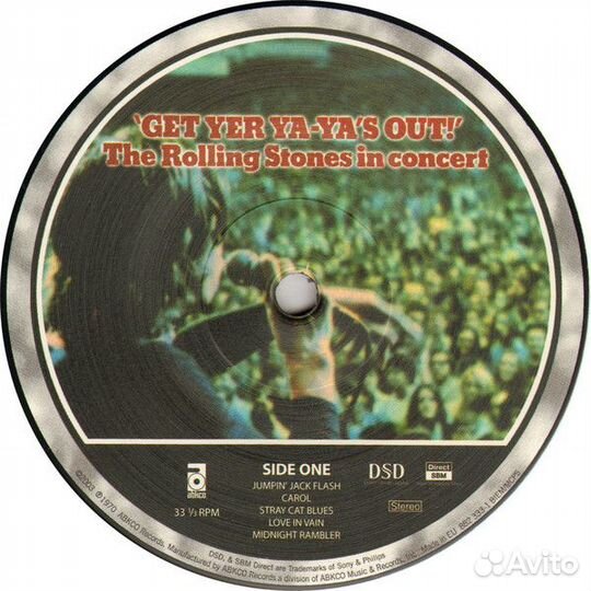 Виниловая пластинка The Rolling Stones, Get Yer Ya