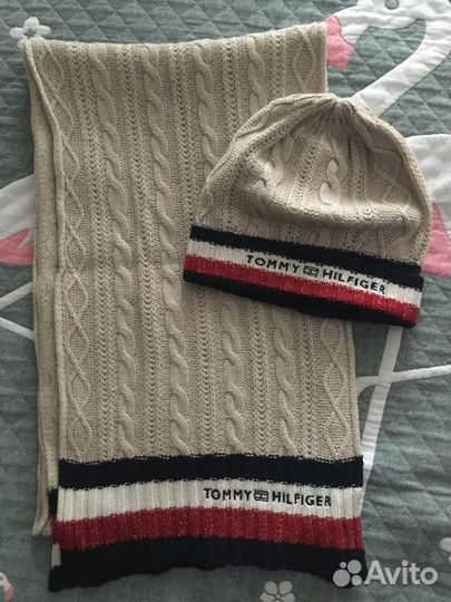 Комплект шапка и шарф