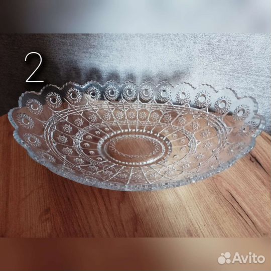 Хрустальная и стеклянная посуда