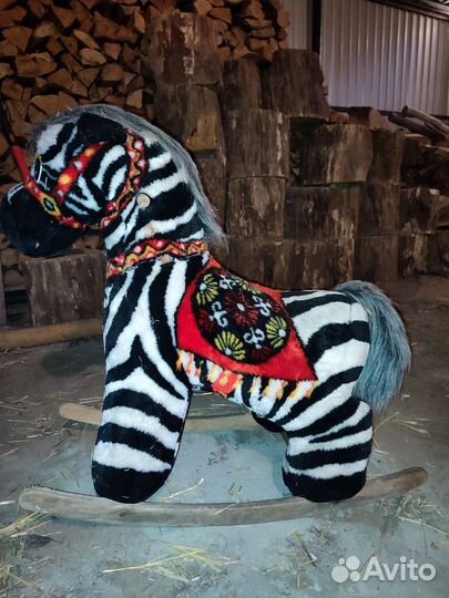 Игрушка Зебра - качалка