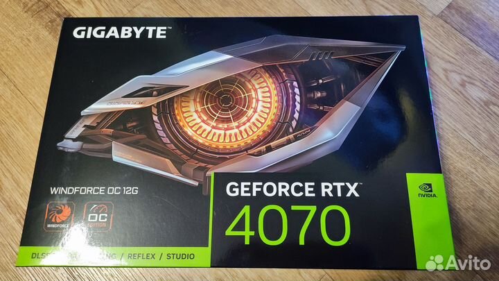 Видеокарта rtx 4070