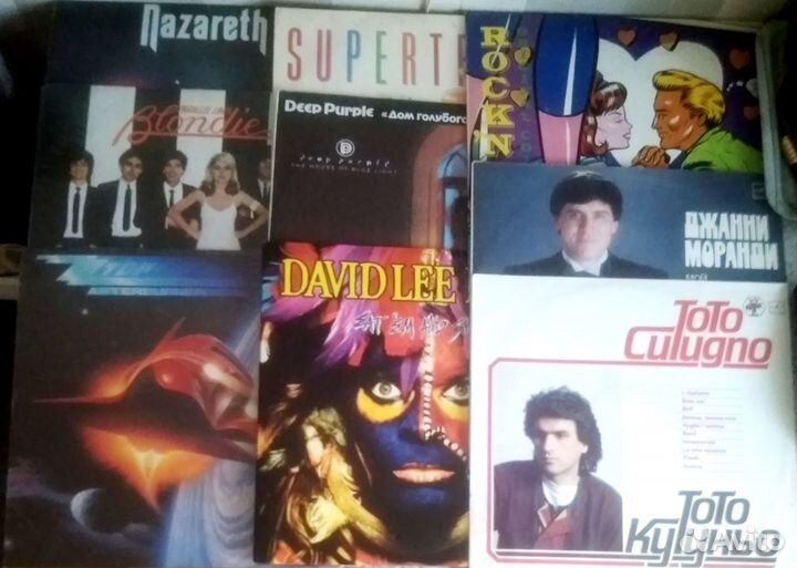 Винил,Lp,Ep,вкладки– Rock, R’n’R, Pop, Italo Pop