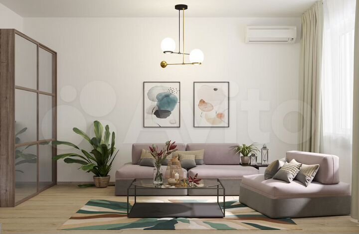 2-к. квартира, 46,8 м², 9/25 эт.