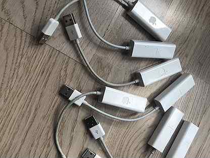 Переходник Apple USB Ethernet macbook