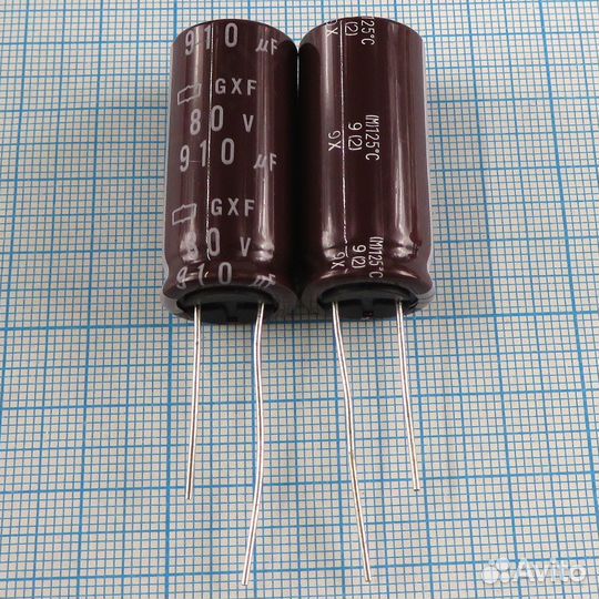 910uF 80v 80v910uF 16x35 125C GXF - Электролитичес