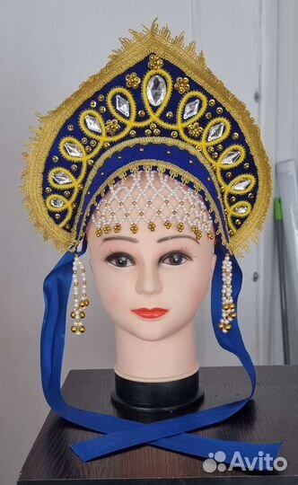 Кокошник ручной работы. Продажа и аренда