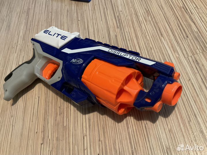 Бластер Nerf Disruptor + пули