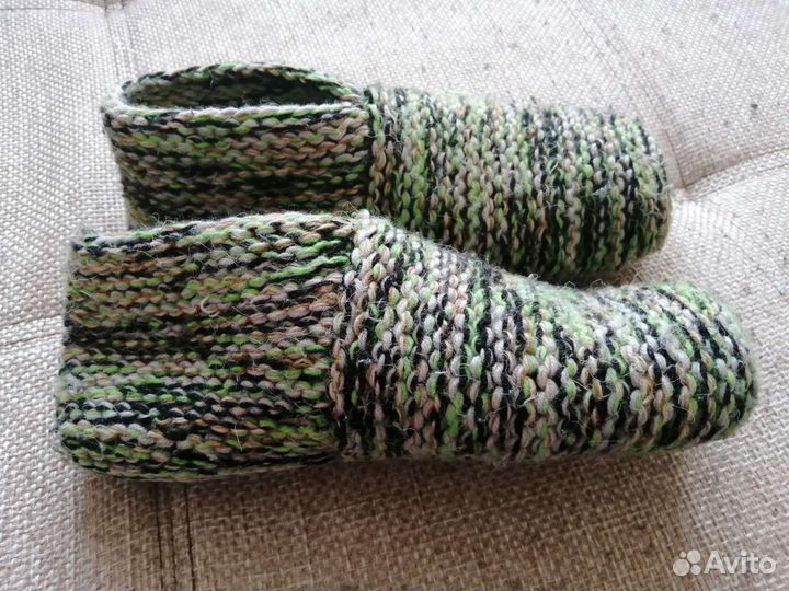 Следки вязаные, ручная работа