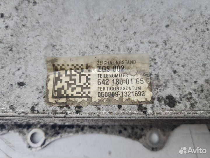 Теплообменник Mercedes S-Class W221 642.930 2009