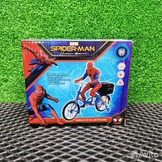 Человек паук на велосипеде оптом