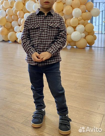 Рубашка zara 3-4 года 104 см