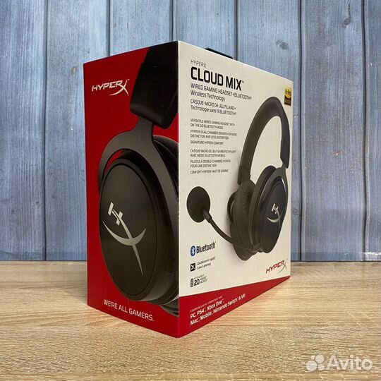 Bluetooth-гарнитура HyperX Cloud MIX HX-hscam-GM