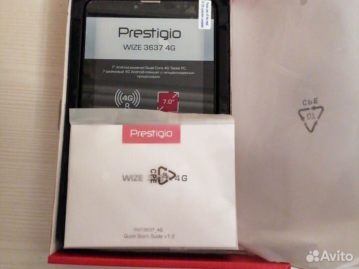 Планшет Prestigio Wize 3637 4G