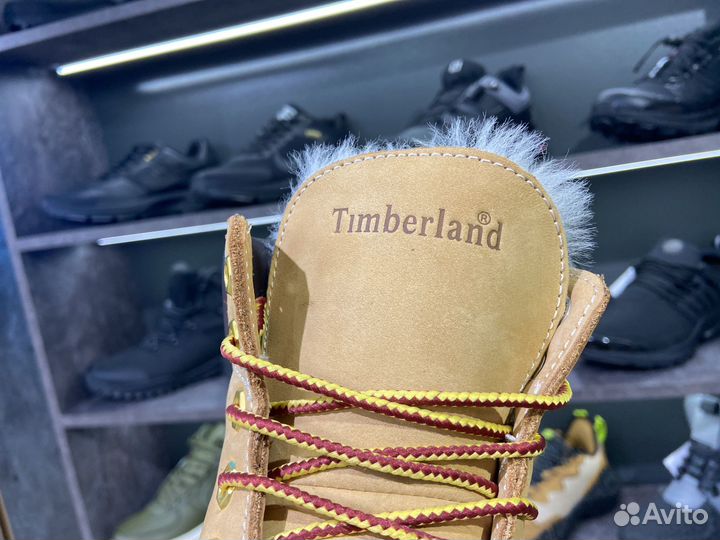 Ботинки timberland (ориг. качества) тёплые