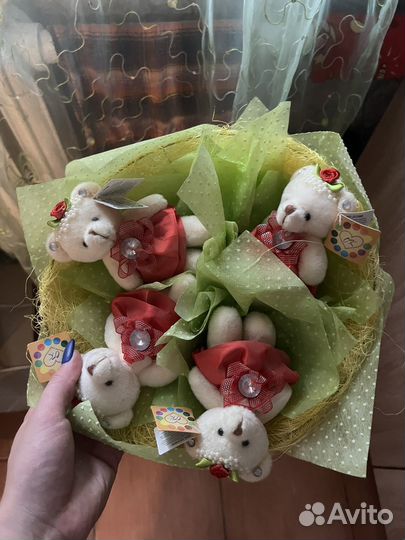 Букет из мишек