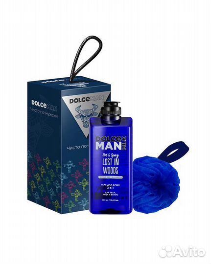 Гель для душа мужской Dolche milk