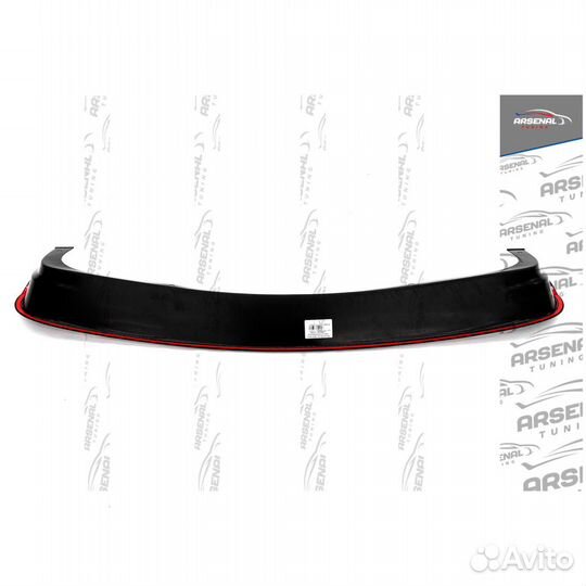 Накладка на задний бампер широкая Renault Duster