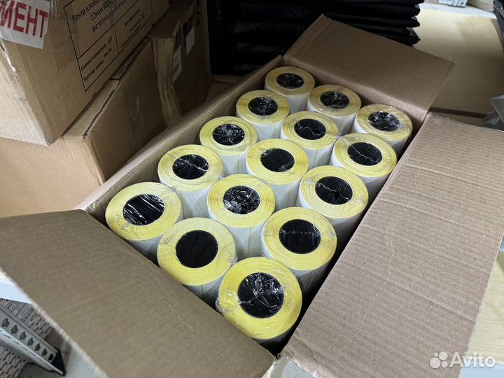 Термоэтикетки 58 х 40 мм, 700 шт. (48шт в коробке)