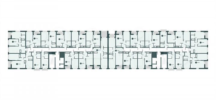 2-к. квартира, 63,4 м², 5/14 эт.