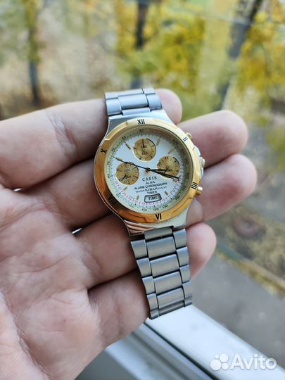 Часы Seiko Carib alda Alarm chronograph