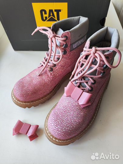 Новые Caterpillar оригинал лимитка 37-38 кожа шика