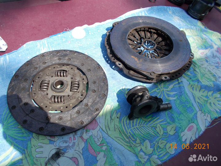Комплект сцепления на форд транзит 2.2