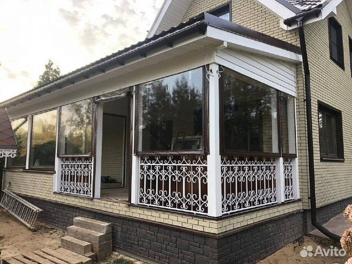 Гибкие и мягкие окна для террас