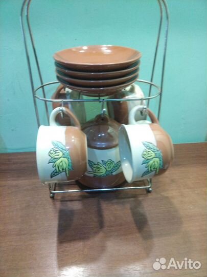 Кофейный сервиз керамика СССР