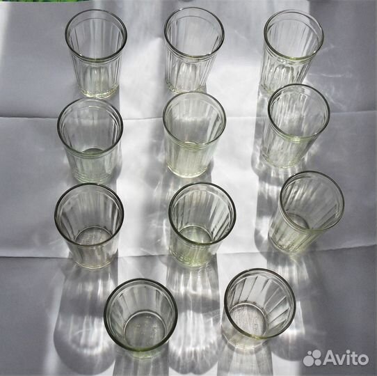 Стаканы граненые СССР Винтаж Бессмертная классика